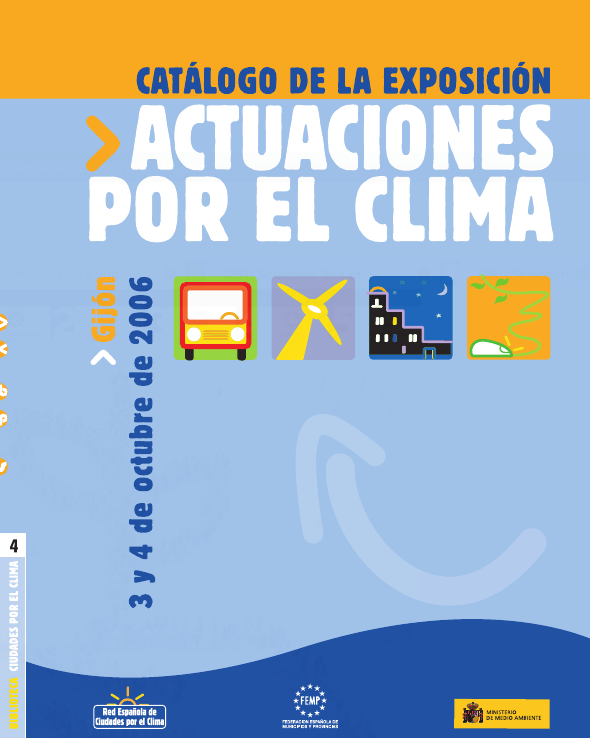 Catálogo de la exposición Actuaciones por el Clima